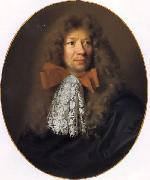 Nicolas de Largilliere Portrait of the painter Adam Frans van der Meulen. oil painting artist